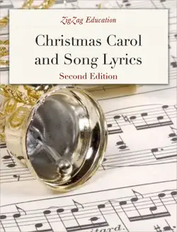 christmas carol and song lyrics book cover image
