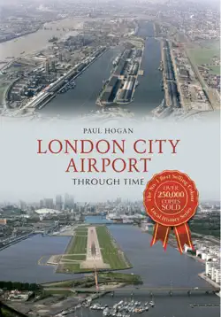 london city airport through time book cover image