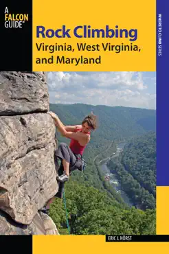 rock climbing virginia, west virginia, and maryland, 2nd book cover image