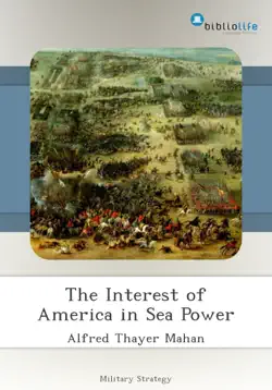 the interest of america in sea power imagen de la portada del libro