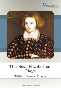 the best elizabethan plays book cover image
