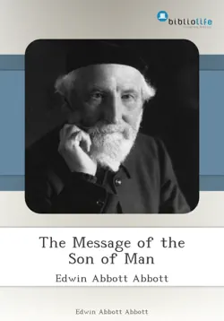 the message of the son of man book cover image
