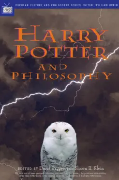 harry potter and philosophy book cover image