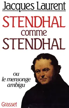 stendhal comme stendhal book cover image