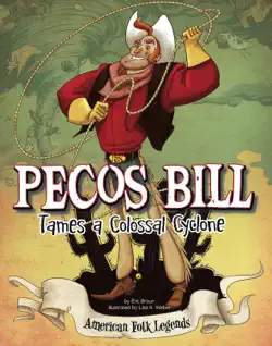 pecos bill tames a colossal cyclone book cover image