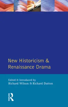 new historicism and renaissance drama book cover image