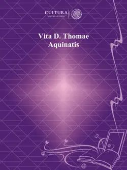 vita d. thomae aquinatis imagen de la portada del libro