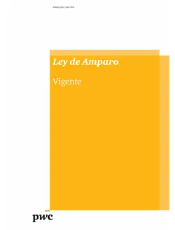 ley de amparo book cover image