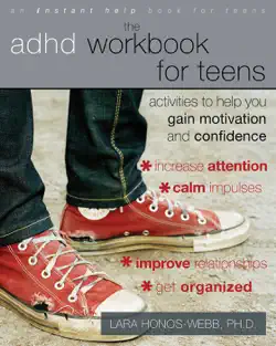 the adhd workbook for teens book cover image