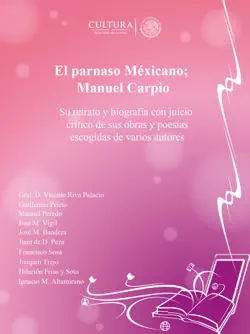 el parnaso méxicano; manuel carpio imagen de la portada del libro