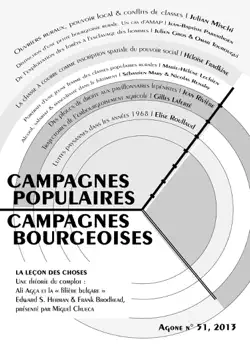 campagnes populaires, campagnes bourgeoises book cover image