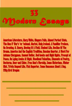 33 modern essays book cover image