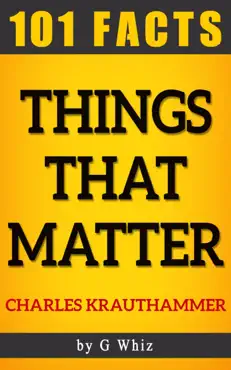 things that matter – 101 amazing facts book cover image