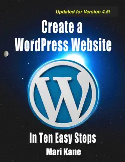 create a wordpress website in ten easy steps book cover image