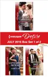 Harlequin Desire July 2016 - Box Set 1 of 2 sinopsis y comentarios