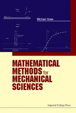 mathematical methods for mechanical sciences book cover image