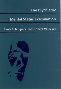 the psychiatric mental status examination book cover image
