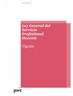 ley general del servicio profesional docente book cover image