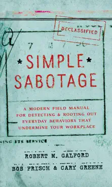 simple sabotage book cover image