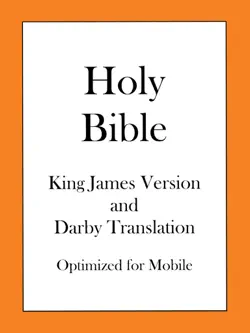 holy bible, king james version and darby translation book cover image