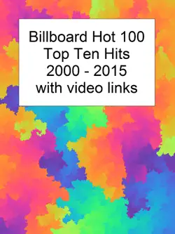 billboard top ten hits 2000-2015 with video links imagen de la portada del libro