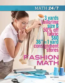fashion math book cover image