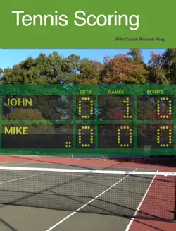 tennis scoring book cover image