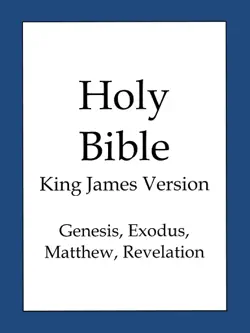 holy bible, king james version: genesis and revelation book cover image