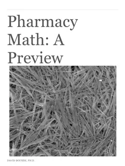 pharmacy math: a preview book cover image