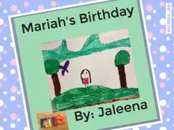 mariah's birthday book cover image