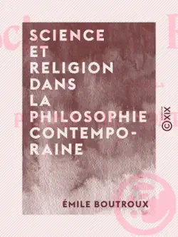 science et religion dans la philosophie contemporaine imagen de la portada del libro