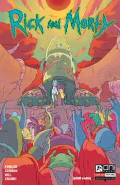rick & morty #14 book cover image