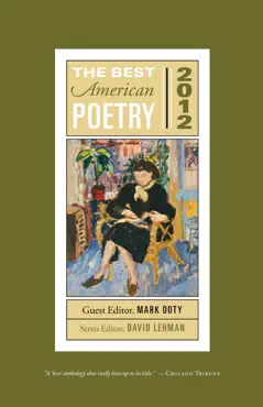 the best american poetry 2012 imagen de la portada del libro
