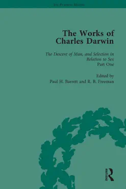 the works of charles darwin: v. 21: descent of man, and selection in relation to sex (, with an essay by t.h. huxley) imagen de la portada del libro