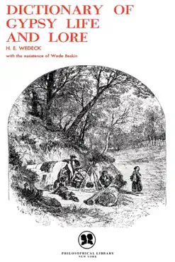 dictionary of gypsy life and lore book cover image