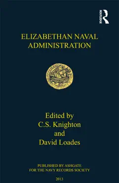 elizabethan naval administration book cover image