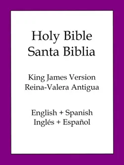 holy bible, spanish and english edition book cover image