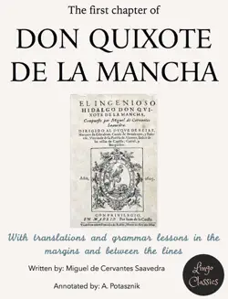 the first chapter of don quixote de la mancha book cover image