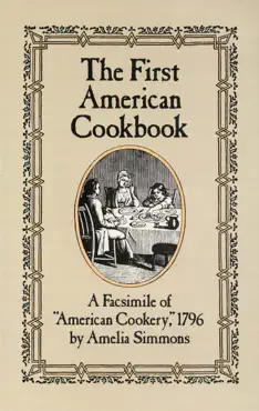 the first american cookbook book cover image