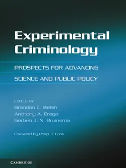 experimental criminology book cover image