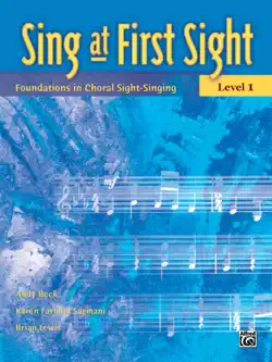 sing at first sight, level 1 book cover image