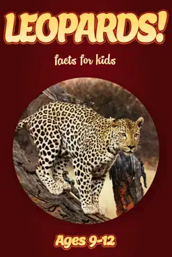 leopard facts for kids 9-12 book cover image