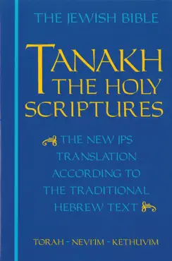 jps tanakh: the holy scriptures (blue) book cover image