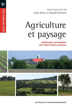 agriculture et paysage imagen de la portada del libro