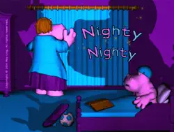 nighty nighty book cover image