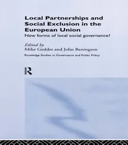 local partnership and social exclusion in the european union book cover image