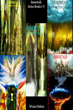 immortals series books 1-5 book cover image