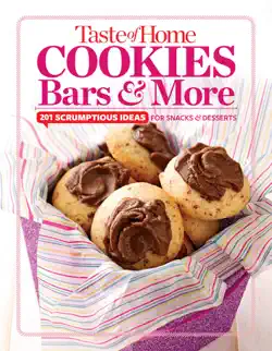 taste of home cookies, bars and more book cover image