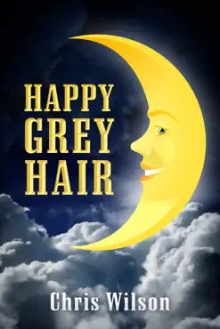 happy grey hair book cover image