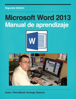 microsoft word 2013 book cover image
